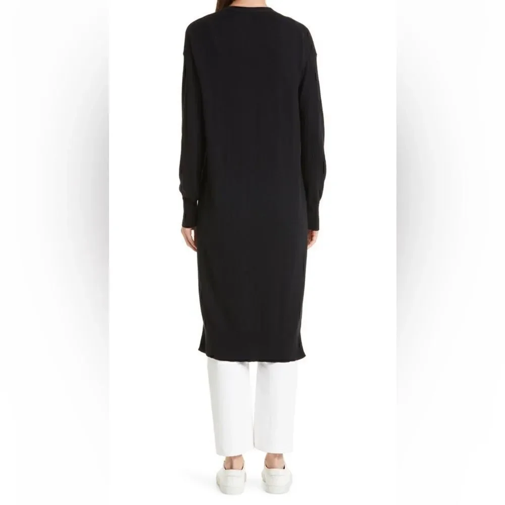 Nordstrom Women’s  signature cashmere  & cotton long cardigan, Size XS NWT